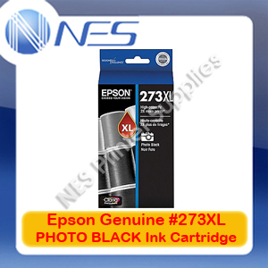 Epson Genuine #273XL PHOTO BLACK High Yield Ink Cartridge for XP-820/XP-800/XP-720/XP-710/XP-700/XP-620 (T275192)